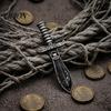 Party Game Accessories Halloween Plastic Fake Knife, Retro Pirate Weapon Prop, Vintage Style Gear Cosplay Costume for Party, Stage Performance Secret