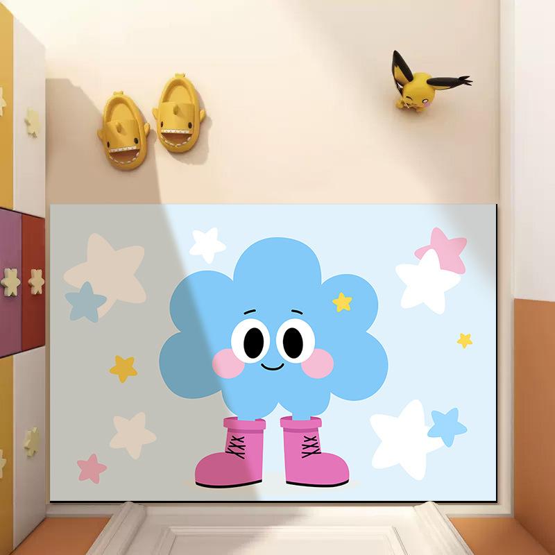 

Милая серия Диатомовая грязевая циновка Коврик для ванной и туалета Абсорбирующий коврик Коврик для двери туалета Нескользящий Входной коврик 40 * 60CM Diatom Mud