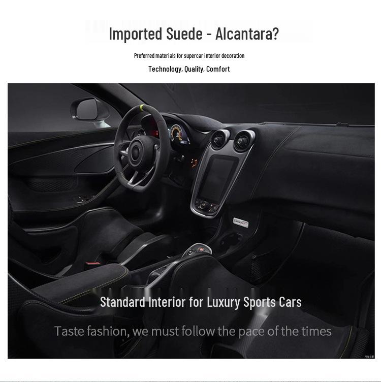 High-End Suede Key Bag for Toyota Sienna, Alphard, Vellfire, Grand Highlander