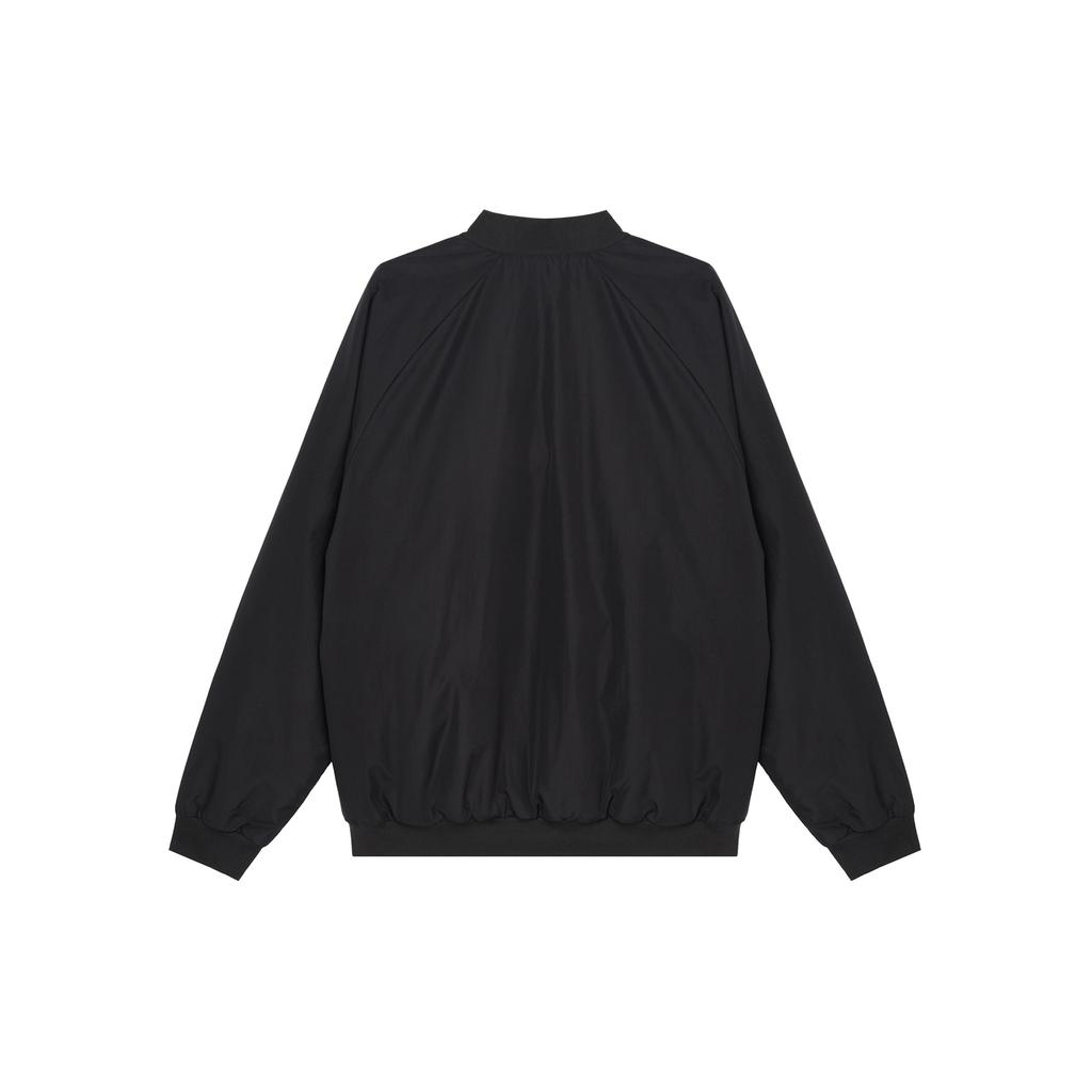 Adidas Logo Casual Comfortable Warm Cotton Jacket Men Jacket Black JN4855