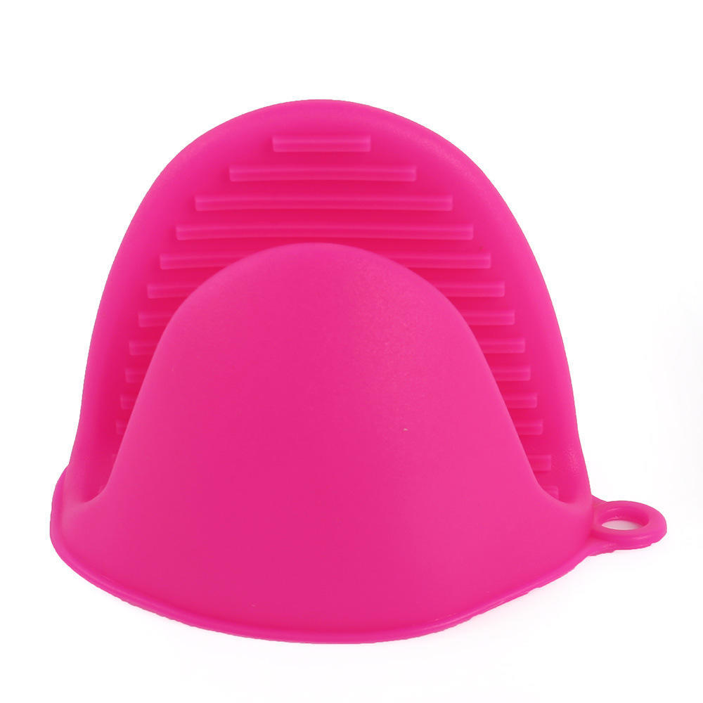 1PC Thick Silicone Oven Gloves Heat Resistant Anti-Scald Gloves for Kitchen Cooking Pinch Grips Pot Holder Silicone Accessories