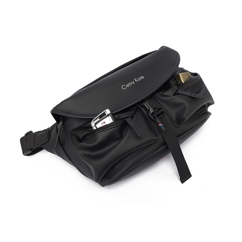 Multifunctional Shoulder Bag Sports Waist Bag Men's Messenger Bag Riding Chest Bag