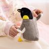 Yellow Penguin Plush Toy & Pillow for Children - Cognitive Ornament & Gift