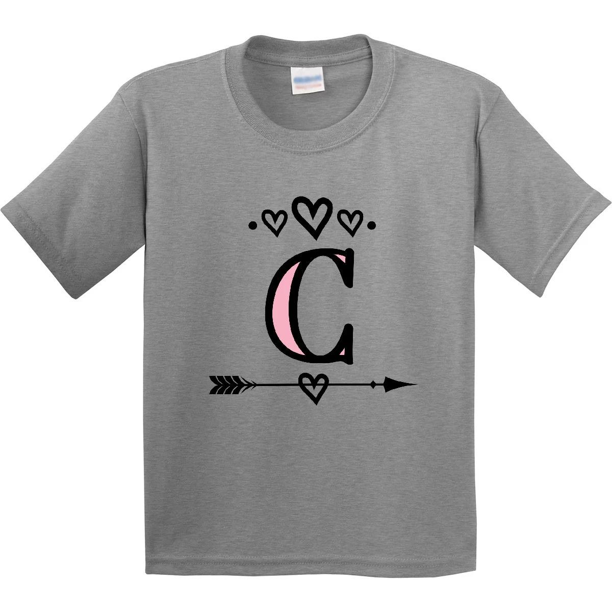 Inktastic Letter C Monogram Tribal Arrow Youth T-Shirt Initials Initial Cute Tee 110