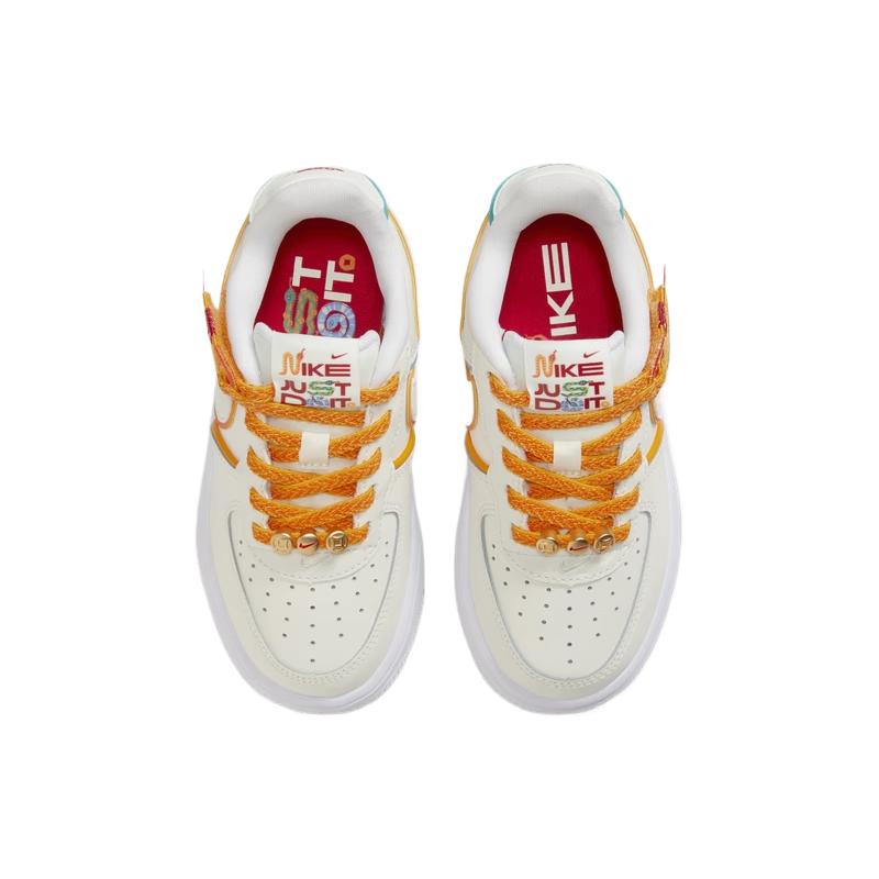 Nike Force 1 Low LV8 EasyOn PS Year of the Snake Kids Sneakers Cream Sail White HV6004-111