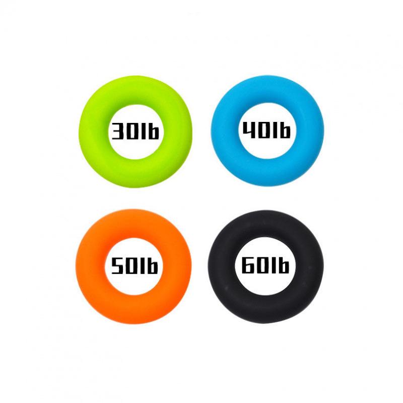 Silicone Hand Grip Exercise Ball - Fitness Tension Trainer