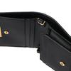 Versace Borsa a Spalla/Crossbody Portafoglio Greca Dea con Tracolla Rimovibile a Catena Doppia Piegatura in Pelle d'Agnello Decorata 1007130-1A05134-1B00V