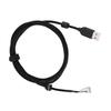 Langlebiges USB-Mauskabel Geflochtene Leitung USB-Ladekabel für Logitech G502 Büro
