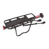 Bicycle Rear Rack Universal Semi Quick Release Lightweight Aluminum Alloy Plastic Bike Carrier Rack