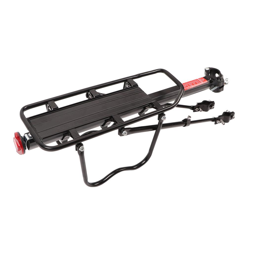 Bicycle Rear Rack Universal Semi Quick Release Lightweight Aluminum Alloy Plastic Bike Carrier Rack