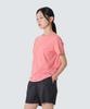 SNOWPEAK APPAREL Quick-Dry Women'S Basic Short Sleeve T-Shirt (S26Mwtts13) Pink