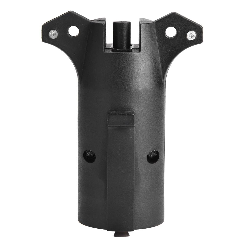 Adaptador de Fiação para Reboque 12V 7 Pinos Lâmina RV para 5 Pinos Plano Conector Plugue Luz de Reboque