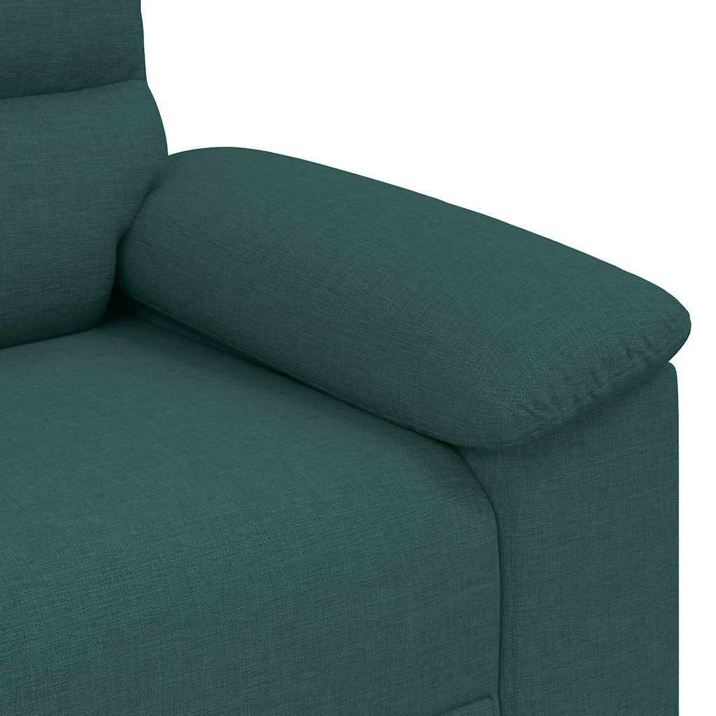 Armchair Dark Green 100x81x84 cm Fabric