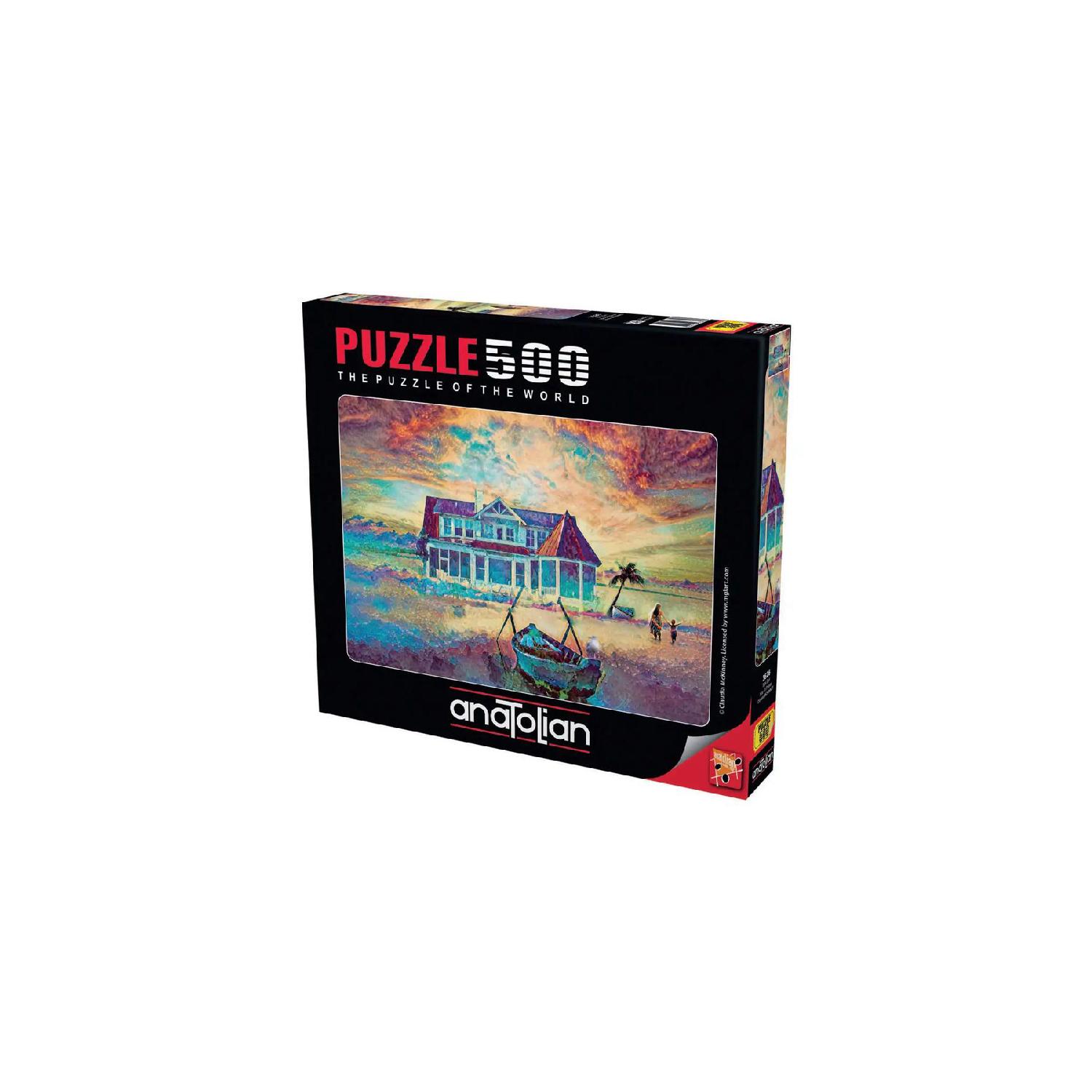 

500-piece Puzzle / Holiday House - Code: 3626