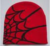 Spider Web Jacquard Knitted Beanie - Unisex Warm Winter Hat, Trendy European & American Style