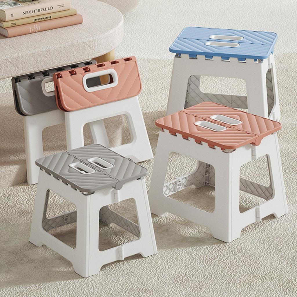 Home Folding Stool Plastic Portable Outdoor Small Stool