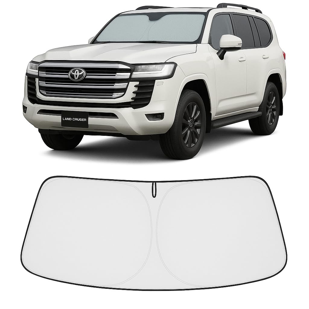 

Proadsy Эксклюзивная сумка для хранения видеорегистратора на приборную панель с защитой от тепла и УФ-излучения для Toyota Land Cruiser серии 300 в комплекте (2021-настоящее время) Солнцезащитный козырек, Складной, 4-слойное экранирование, 99%