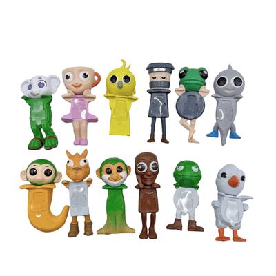 New Tung Tung Tung Sahur Figure Toy Trallelo Tralala Statue Toy of Shark Lirili Larila TungTung Sahur Blind Box