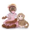 Bebe Doll with New 52CM Handmade Detailed Paint Reborn Baby Monkey Newborn Baby Collectible Art High Quality Toy Gift