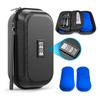 Portable Insulin Cooler Bag with Thermometer and Ice Pack for Outdoor Use