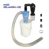 SN Brand Level 2 Dust Collection System: 20L Bin, 50mm Diameter for Efficient Dust Removal, Suitable for All Occasions