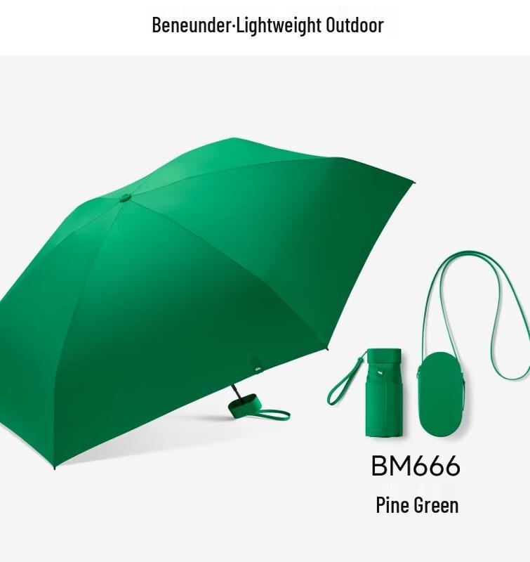 Beneunder UV Protection Six-Fold Flat Umbrella