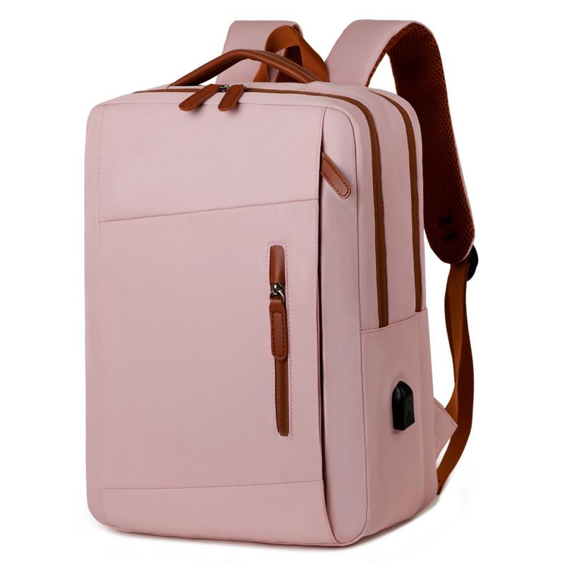 New stylish backpack, large-capacity multi-functional computer bag, simple leisure travel business travel backpack
