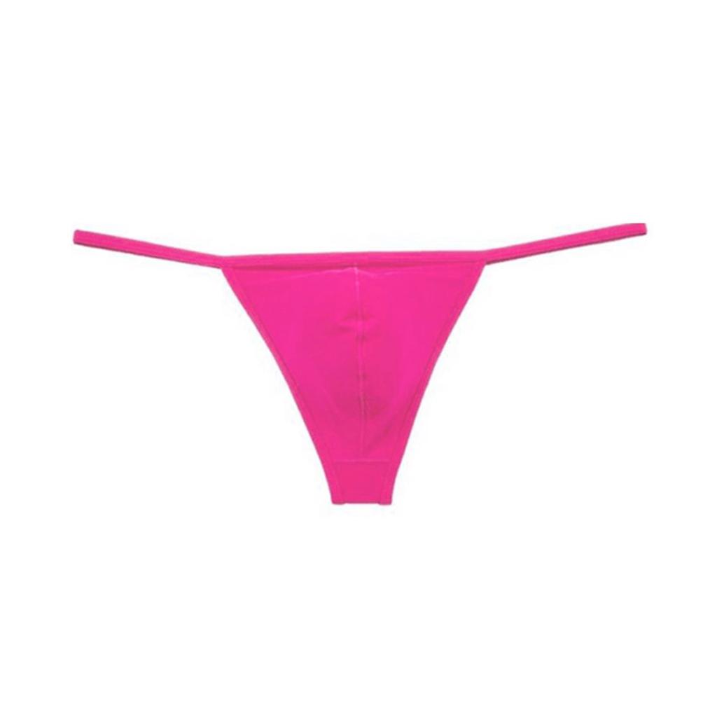 Open Back Mens Underpants Low Waist Briefs G-string Thong Underwear