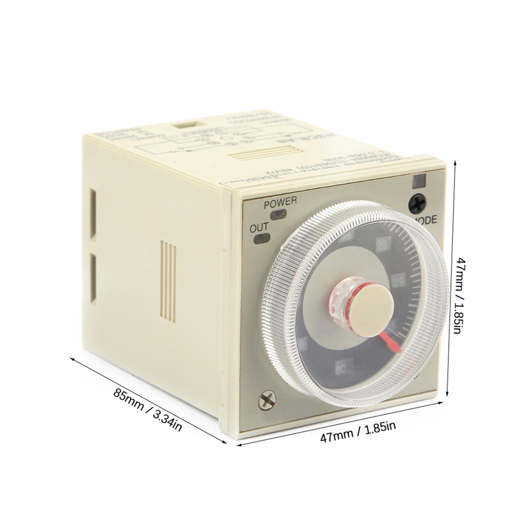 Delay Relay Delay Time Relay H3CRA8 Delay Timer Relay 1.2S300H Knob Control Time Relay 8Pin AC220V Time Relay Timer Relay
