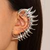 Punk Personality Dragon Ear Clips for Women Men Retro Dragon Non Pierced Earrings Ear Cuffs for Teens Hip Hop Street Zircon