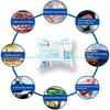 Self Chilling Reusable Gel Ice Pack For Food And Drinks Storage Ultra Absorbent For Office School Picnic Trips
