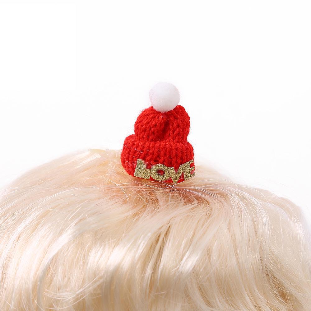 Christmas Pet Wigs: Long Curly Headdress for Cats & Dogs - Perfect for Holiday Parties and Role Play!