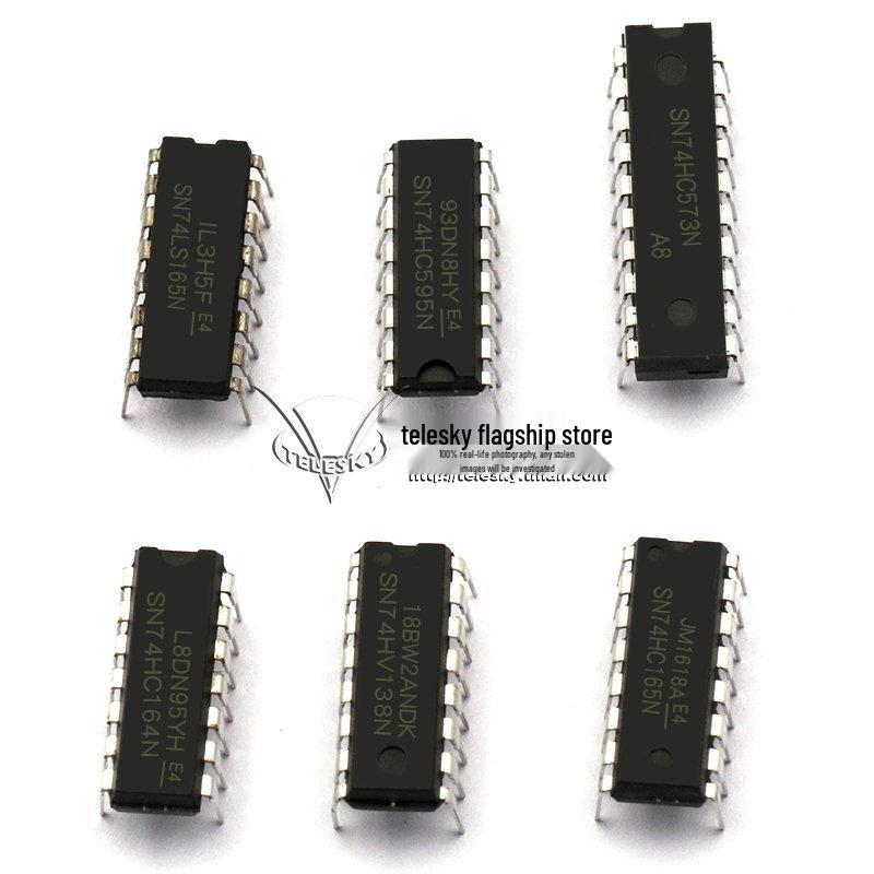 SN74HC573N 74HC Series Microcontroller IC: SN74HC00/151/245/273/407/597 Chip