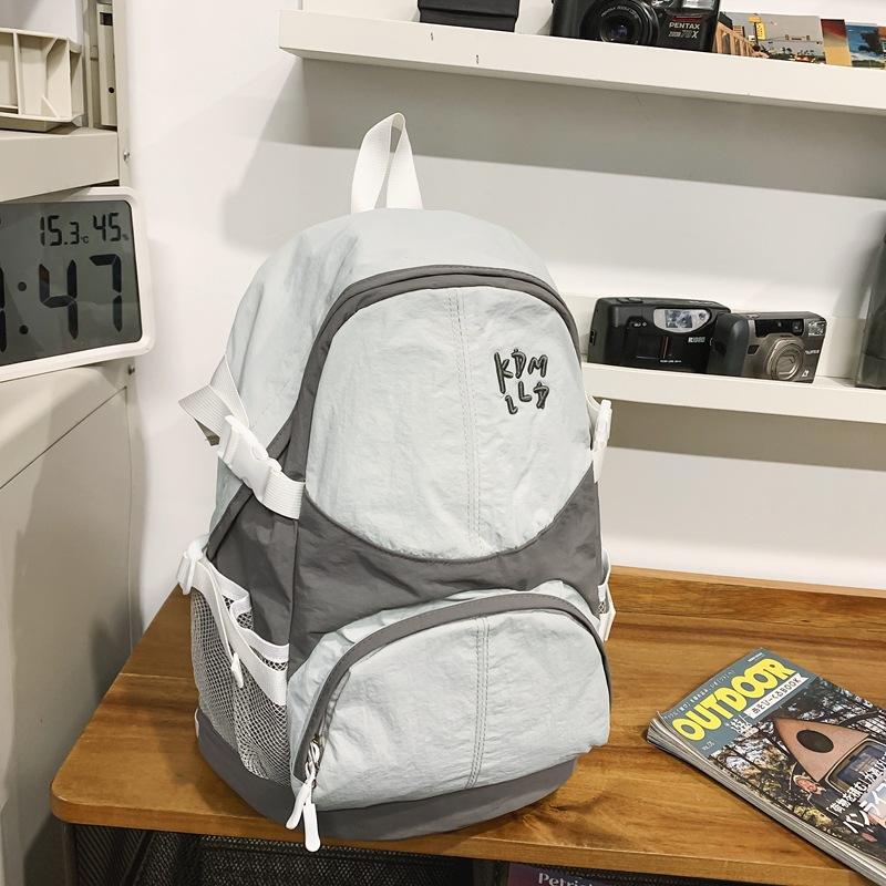 Outdoor Leisure Joker Lightweight Large Capacity Sports Design Student Schoolbag Backpack Hiking Backpack