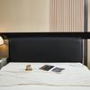 PU Leather Headboard Cover Stretch All-Inclusive Bed Headboard Slipcover Universal Dust-Proof Decorative Furniture Cover