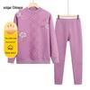 Women's Fleece-Lined Thermal Underwear Set