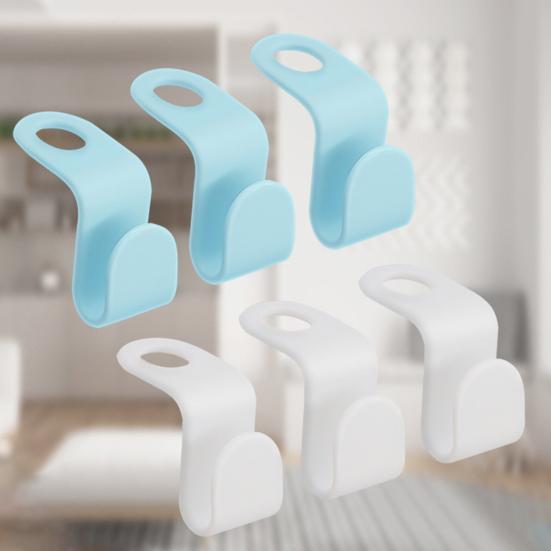 30Pcs Clothes Hanger Connectors Durable Space-saving Strong Bearing Cascading Outfit Clothes Hanger Connector Hooks for Home