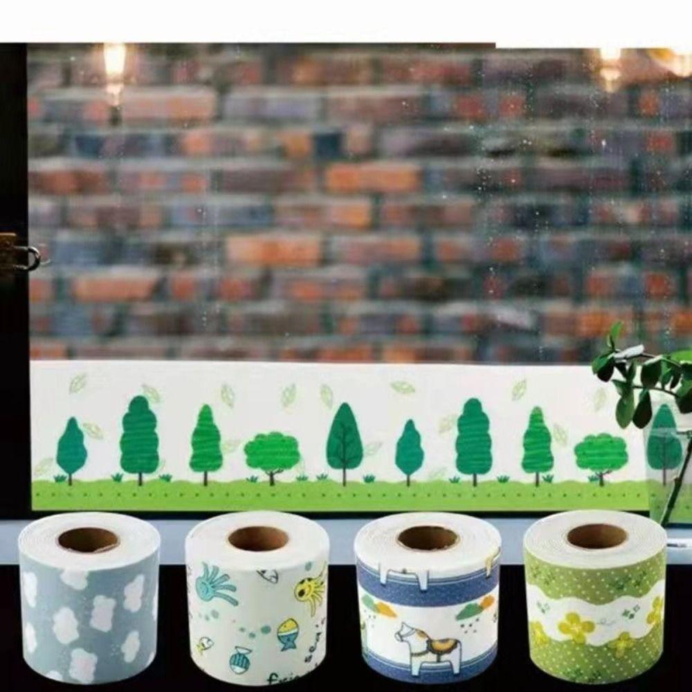 Reusable Window Water-absorbing Sticker Washable Waterproof Anti-frost Dew Sticker Self Adhesive Absorbent Self Adhesive Tape