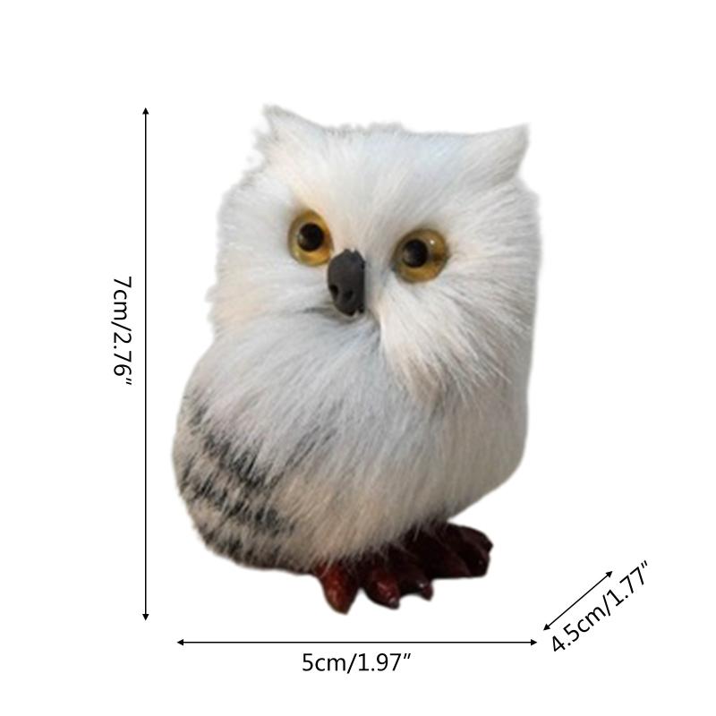 Christmas Owl Pendant for Creative Xmas Tree Ornament Garden Yard Decoration Gif