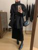 2025 Stand Collar Double-Sided Cashmere Wool Women's Mid-Length Petite Slimming Coat