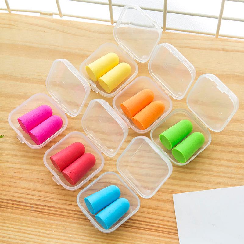 Slow Rebound Noise Reduction Soundproof Earplugs for Sleep and Learning