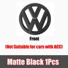 W129For Volkswagen VW Golf 4 MK4 Golf 5 MK5 Car Front Radiator Grille Logo Decoration Cover Rear Trunk Lid Badge Sticker Accessories