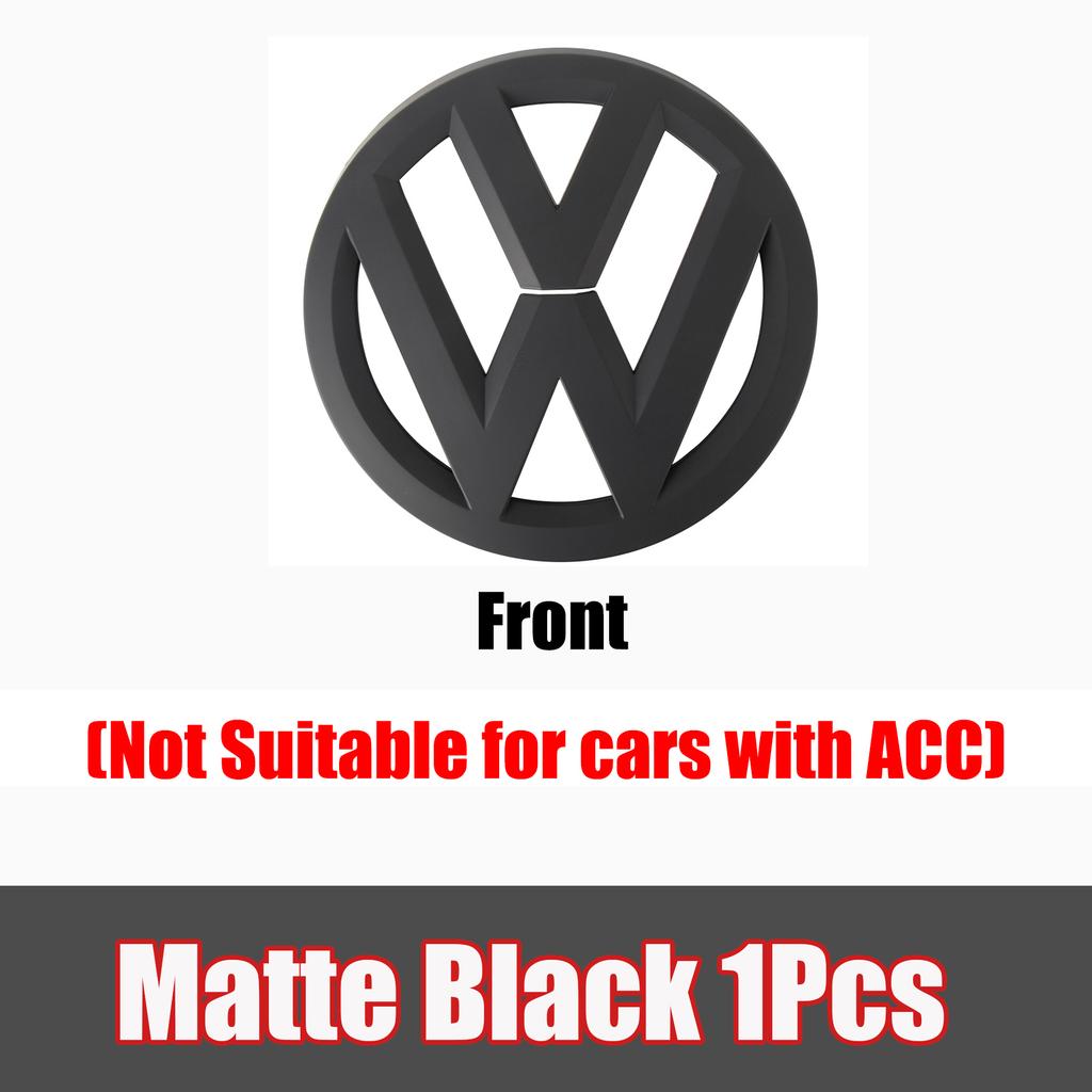 W129For Volkswagen VW Golf 4 MK4 Golf 5 MK5 Car Front Radiator Grille Logo Decoration Cover Rear Trunk Lid Badge Sticker Accessories