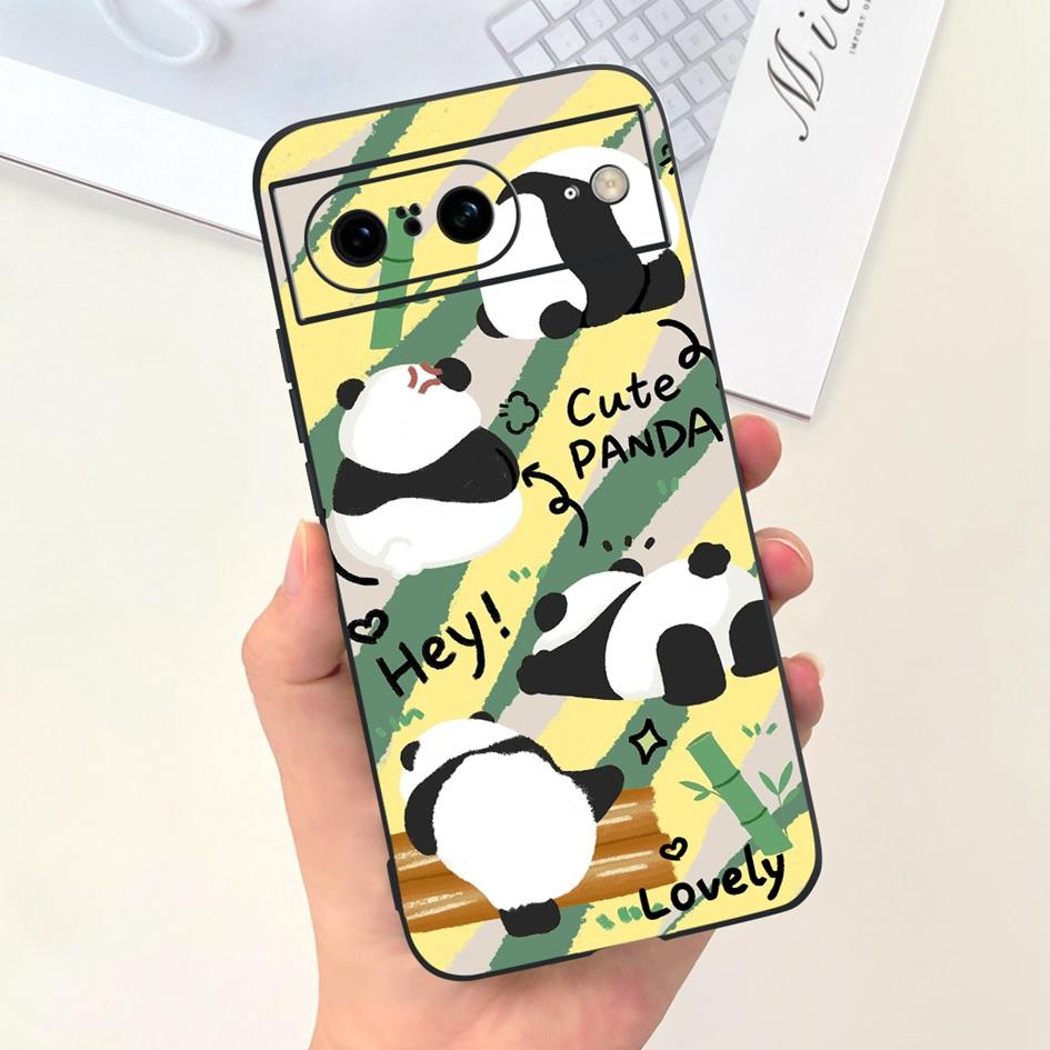 For Google Pixel 8 Pro Case GC3VE G1MNW Soft Silicone Rubber Protector Cover For Google Pixel 8 8A Bumper Pixel8 8Pro Phone Case