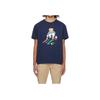 Polo Ralph Lauren Bear Letter Print Crew Neck Straight Fit Short Sleeve T-Shirt Men T-Shirts Navy-Blue 710854497-029