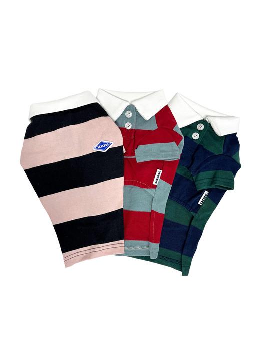 BARKDOG Rugby Stripe PK Carat Rugby Green