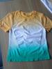Women's Gradient Breathable Yoga Top - Quick-Dry, Versatile Sportswear for Outdoor Fitness