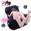 VaHppy "S" Shaped Inflatable Sofa Beds "Sex On Horseback" Individual Airbags Vibrating Undulating 150*61*50CM Handcuffs Included
