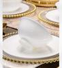 Bone China Pure White Underglaze Bowl & Plate Set - Household Porcelain Tableware, Gift Boxed