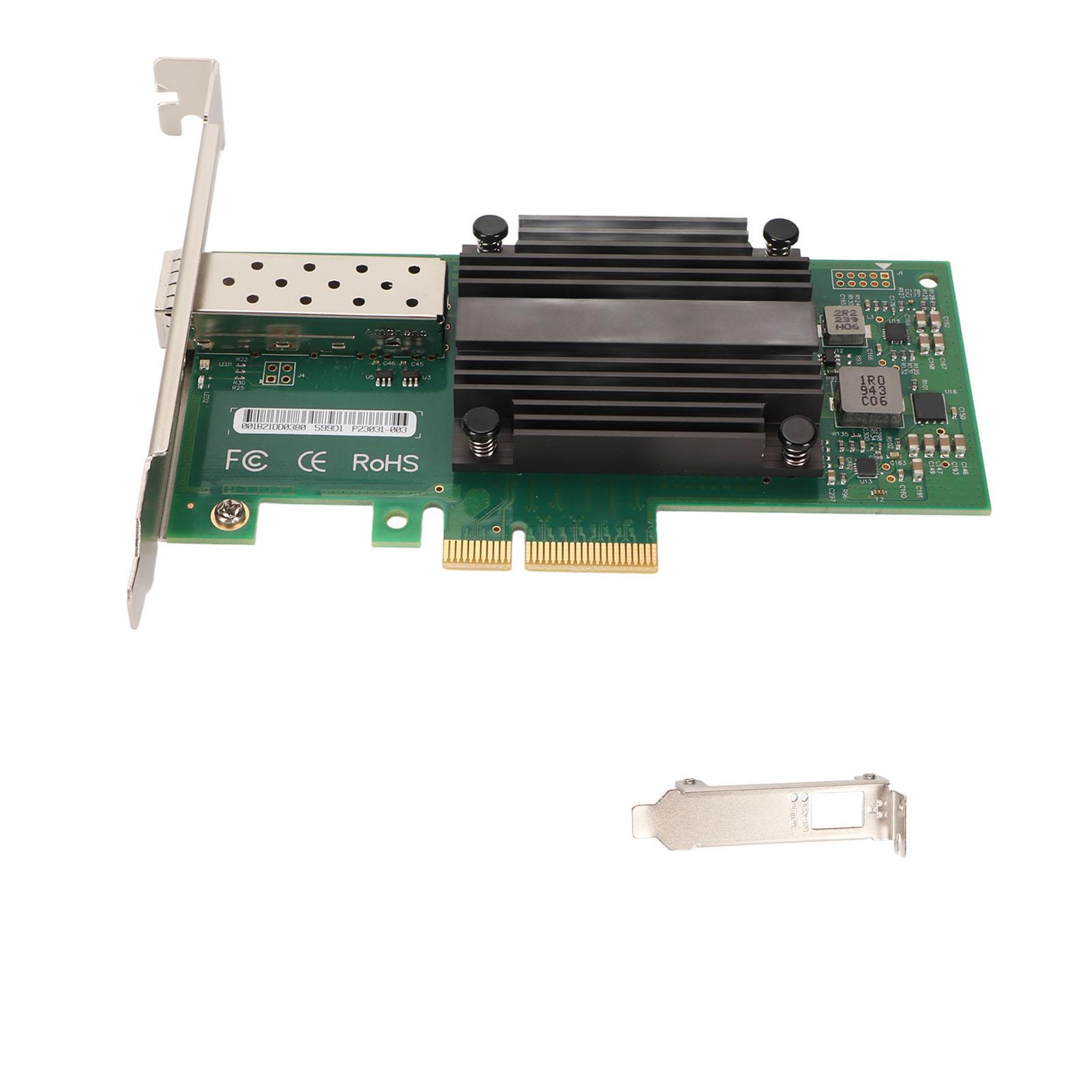 

10 Gigabit PCI Express Network Adapter Professional Fast Data Transfer PCIe X4 Ethernet Server